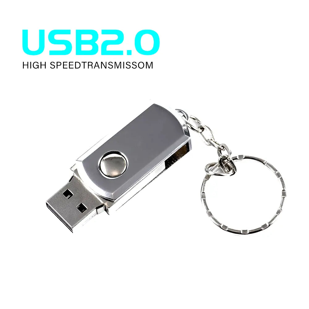 1 Clé USB -64 GB METAL Silver mémoire externe - Image #1