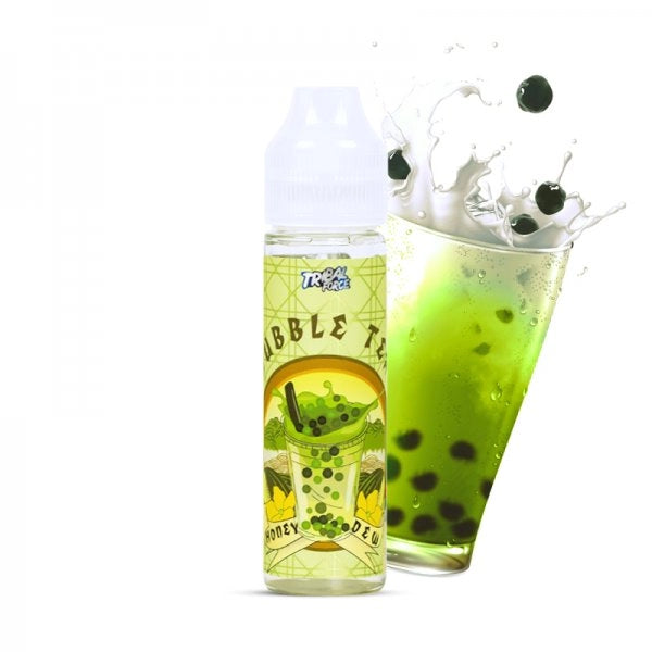 Flacon E-liquide 60 ml pour 50 ml de produit  (Bubble Tea)