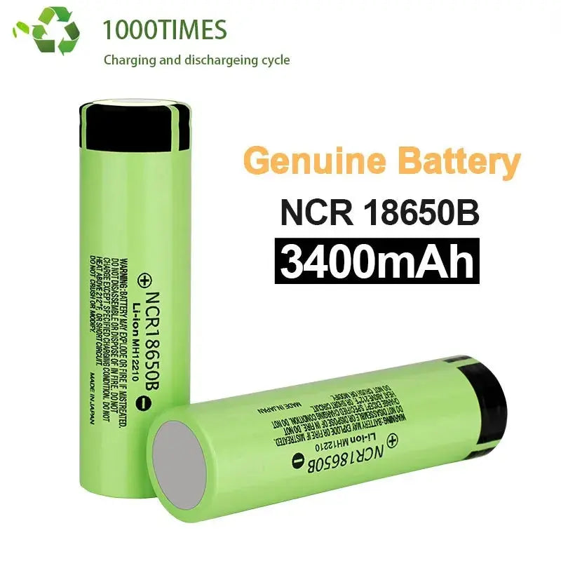 Accus 18650 - 3400 mah Batterie NCR (PANASONIC) - Image #1